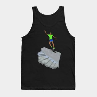 back side Will Smith grind Tank Top